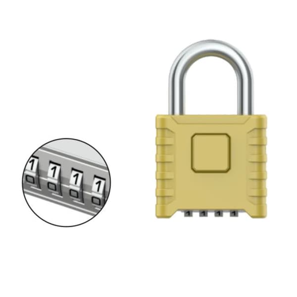 TSA 7267 4-Dial Combi Lock