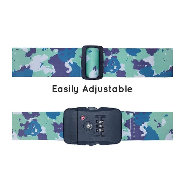 LUG 4568  TSA Lock ® 3-Dial Luggage Strap