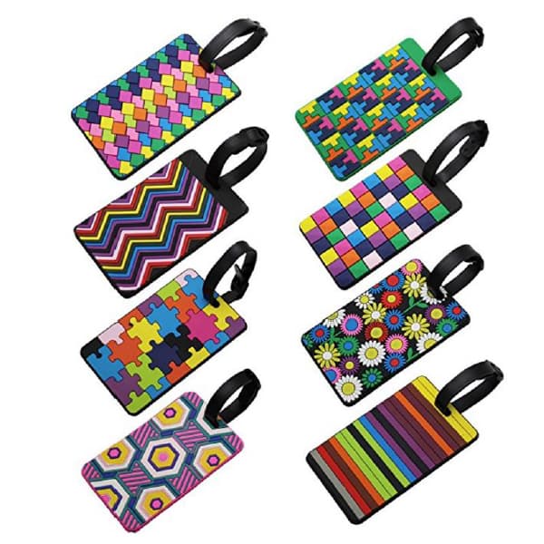 TAG 8138  Rubber Luggage ID Tag