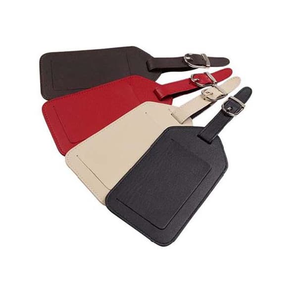 TAG 8136  Leather Luggage ID Tag