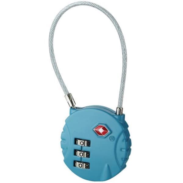 TSA 7242  3-Dial Combi TSA Cable Lock