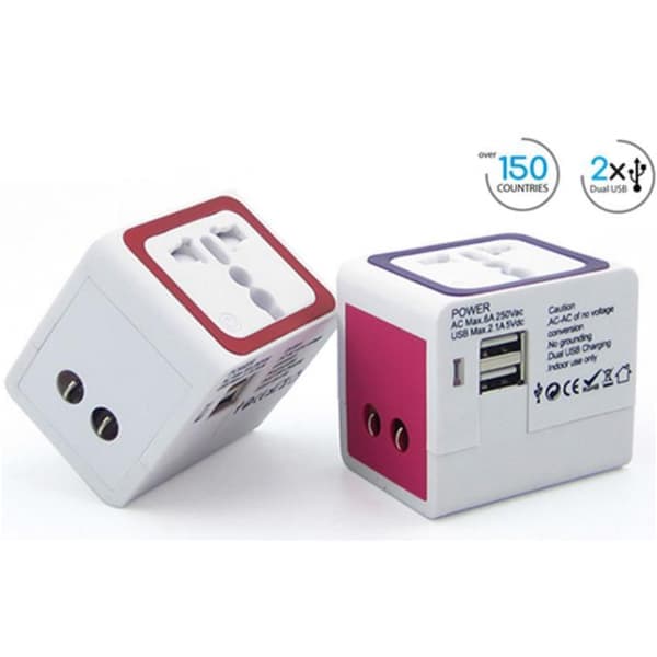 IMO 9326  Travel Adaptor with USB Charger