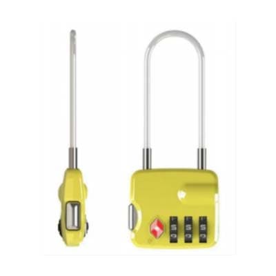 TSA 7408 3-Dial Combi TSA Cable Lock