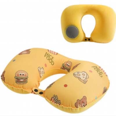 EYEM 6406 TPU Inflatable Travel Pillow with Hand-pump